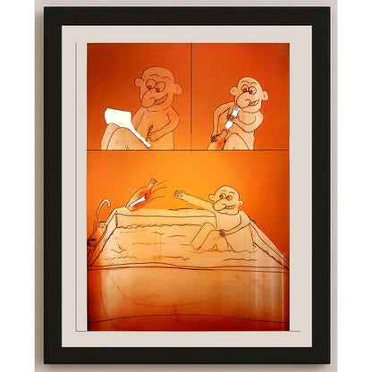 Barkın Ferat 43x30cm Orijinal Karikatür BOD07072