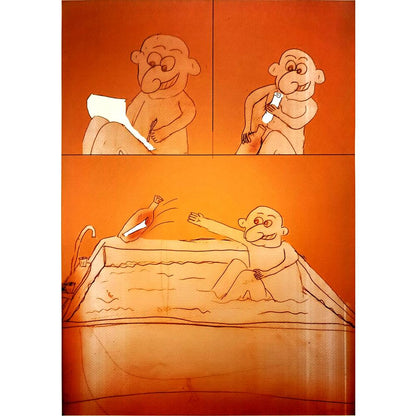 Barkın Ferat 43x30cm Orijinal Karikatür BOD07072