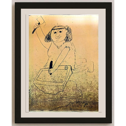 İlayda Büke 43x30cm Orijinal Karikatür BOD07082