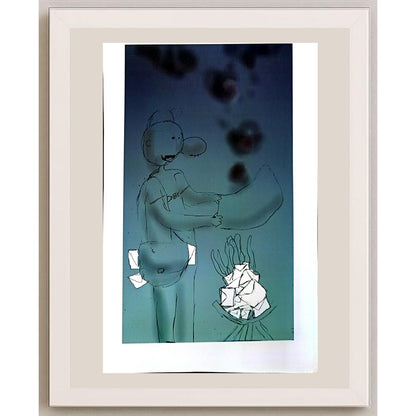 Melisa Öz 43x30cm Orijinal Karikatür BOD07084