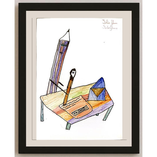 Selin Yavuz 43x30cm Orijinal Karikatür BOD07085