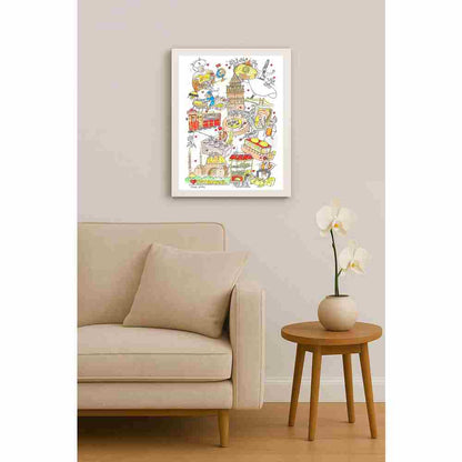 Mihai Gabriel Boboc Istanbul Kişiye Özel Sertifikalı Sınırlı Fine Art Karikatür Baskı CAD00008