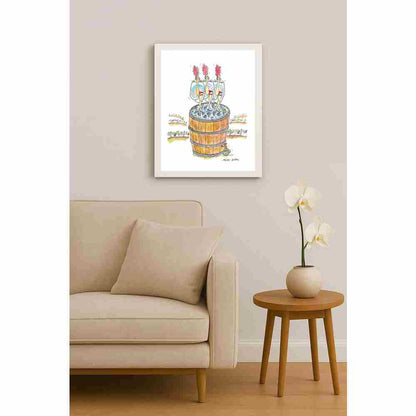 Mihai Gabriel Boboc Moulin Rouge Kişiye Özel Sertifikalı Sınırlı Fine Art Karikatür Baskı CAD00009