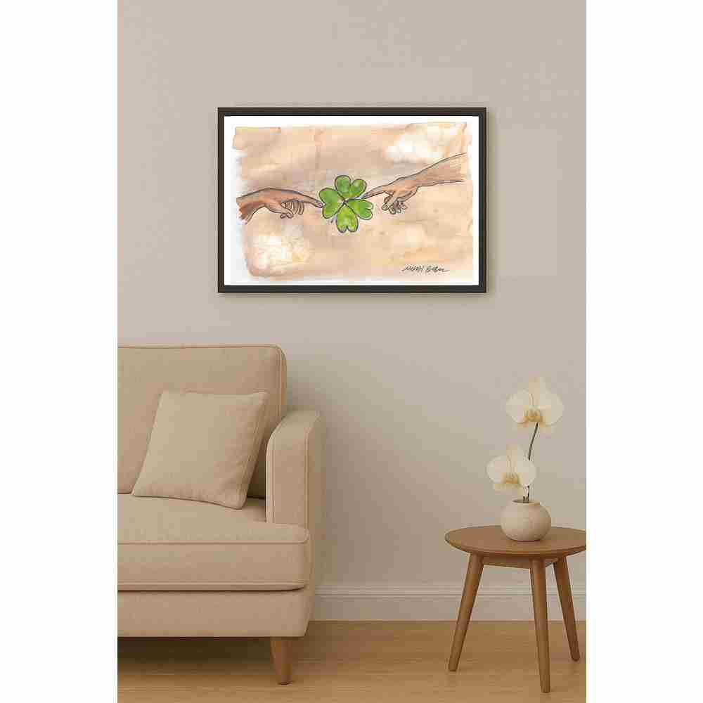 Mihai Gabriel Boboc Rafael Kişiye Özel Sertifikalı Sınırlı Fine Art Karikatür Baskı CAD00010