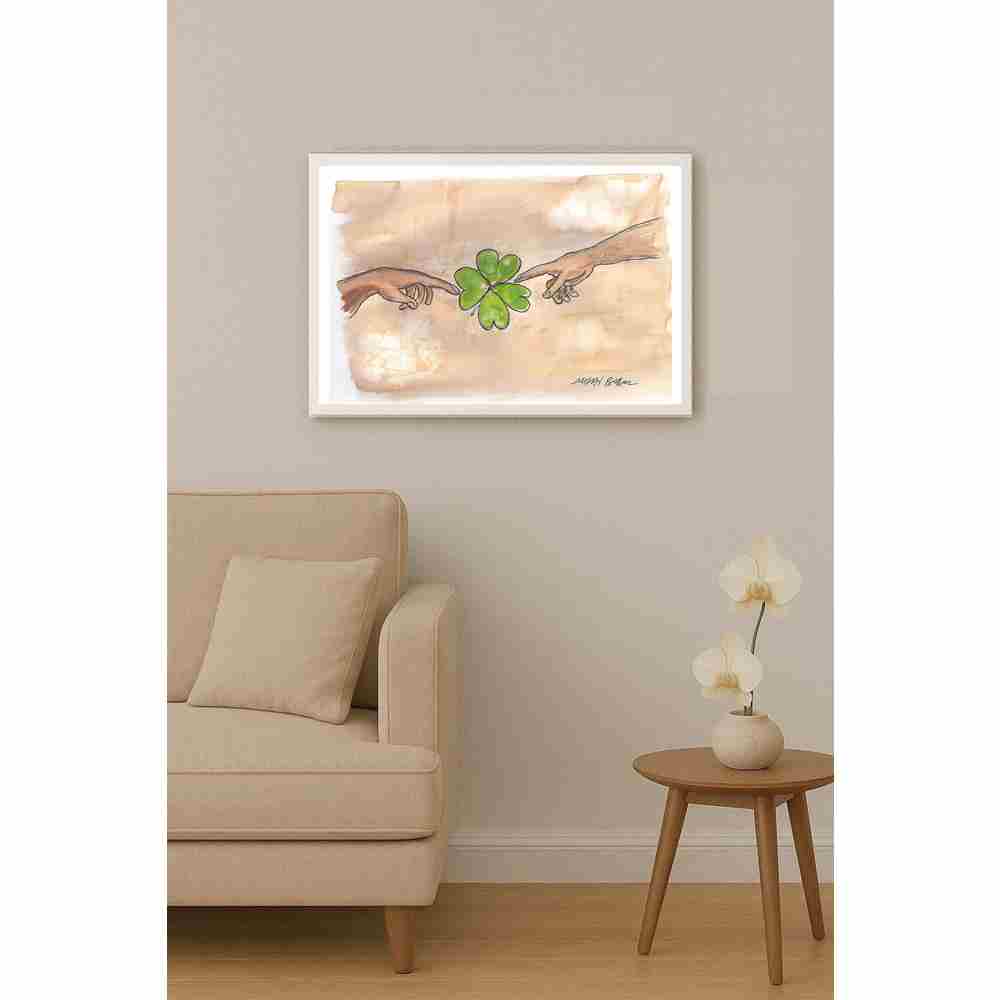 Mihai Gabriel Boboc Rafael Kişiye Özel Sertifikalı Sınırlı Fine Art Karikatür Baskı CAD00010