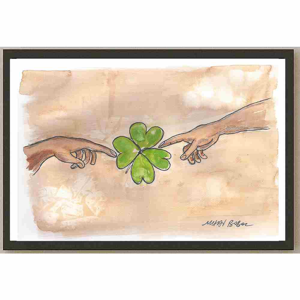 Mihai Gabriel Boboc Rafael Kişiye Özel Sertifikalı Sınırlı Fine Art Karikatür Baskı CAD00010