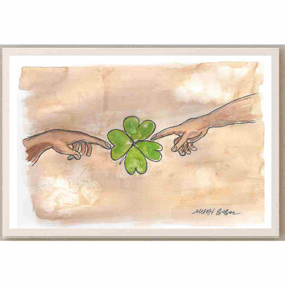 Mihai Gabriel Boboc Rafael Kişiye Özel Sertifikalı Sınırlı Fine Art Karikatür Baskı CAD00010