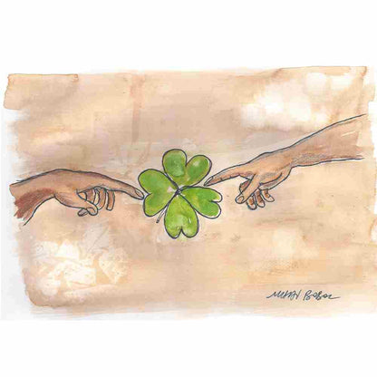 Mihai Gabriel Boboc Rafael Kişiye Özel Sertifikalı Sınırlı Fine Art Karikatür Baskı CAD00010