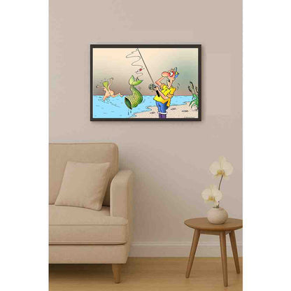 Olexander Dubovskyi Brothers in Misfortune Kişiye Özel Sertifikalı Sınırlı Fine Art Karikatür Baskı CAD00016