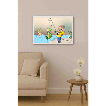 Olexander Dubovskyi Brothers in Misfortune Kişiye Özel Sertifikalı Sınırlı Fine Art Karikatür Baskı CAD00016