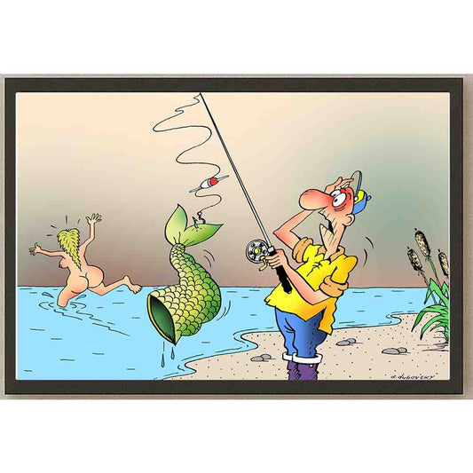 Olexander Dubovskyi Brothers in Misfortune Kişiye Özel Sertifikalı Sınırlı Fine Art Karikatür Baskı CAD00016