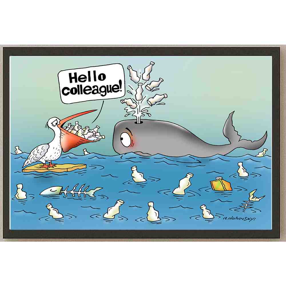 Olexander Dubovskyi Mermaid Kişiye Özel Sertifikalı Sınırlı Fine Art Karikatür Baskı CAD00017