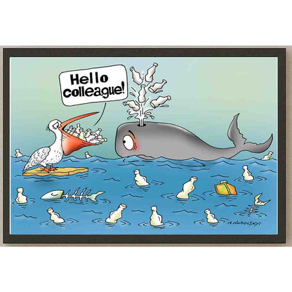 Olexander Dubovskyi Mermaid Kişiye Özel Sertifikalı Sınırlı Fine Art Karikatür Baskı CAD00017