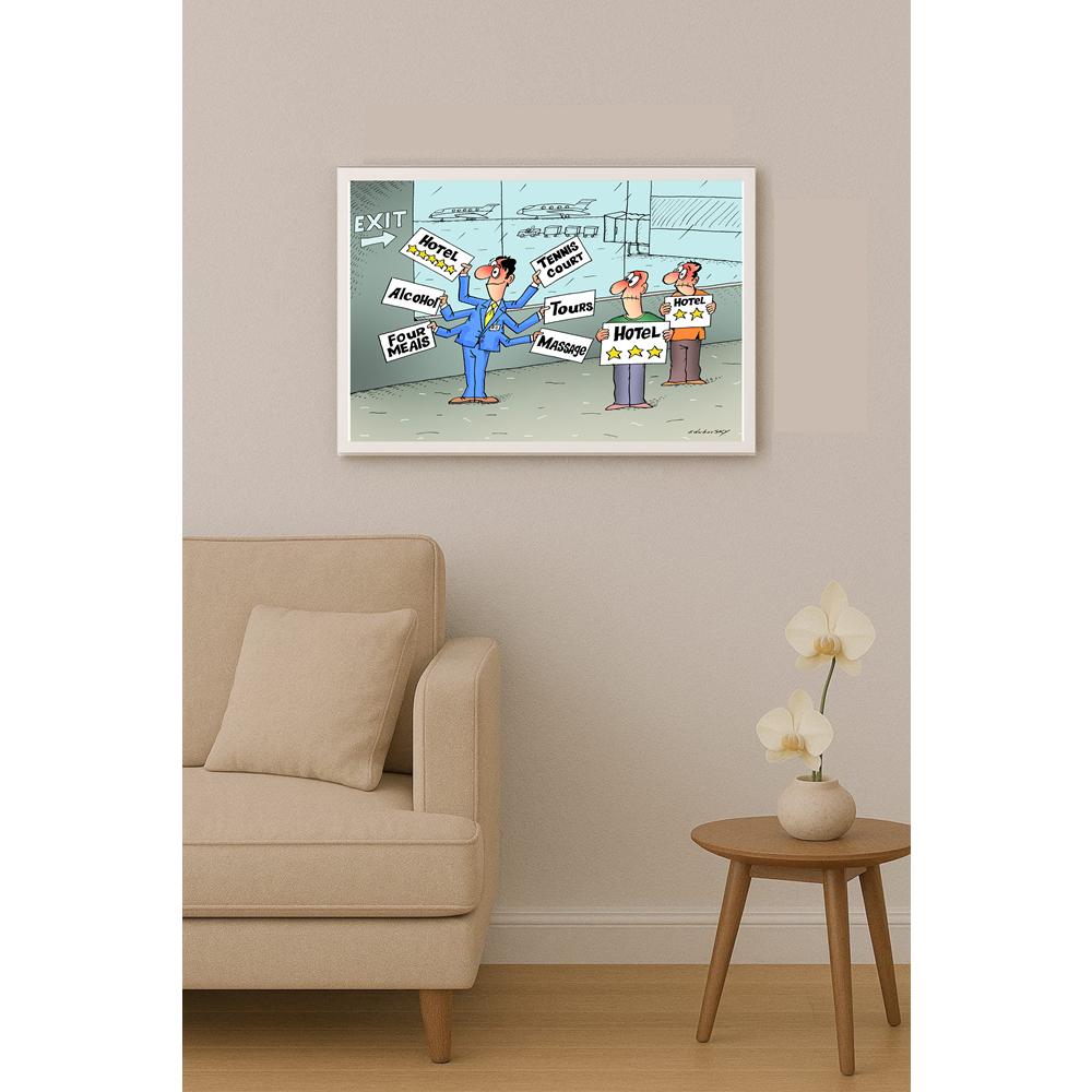 Olexander Dubovskyi All Inclusive Kişiye Özel Sertifikalı Sınırlı Fine Art Karikatür Baskı CAD00018