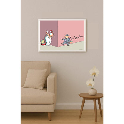 Olexander Dubovskyi Heart Rhythm Kişiye Özel Sertifikalı Sınırlı Fine Art Karikatür Baskı CAD00020