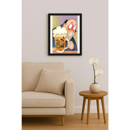 Olexander Dubovskyi Pirates Of The Caribbean Kişiye Özel Sertifikalı Sınırlı Fine Art Karikatür Baskı CAD00022