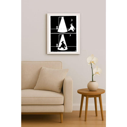 Olexander Dubovskyi Shadow Kişiye Özel Sertifikalı Sınırlı Fine Art Karikatür Baskı CAD00023