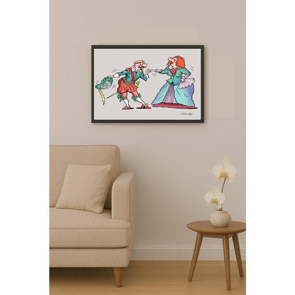 Olexander Dubovskyi Mermaid Kişiye Özel Sertifikalı Sınırlı Fine Art Karikatür Baskı CAD00026