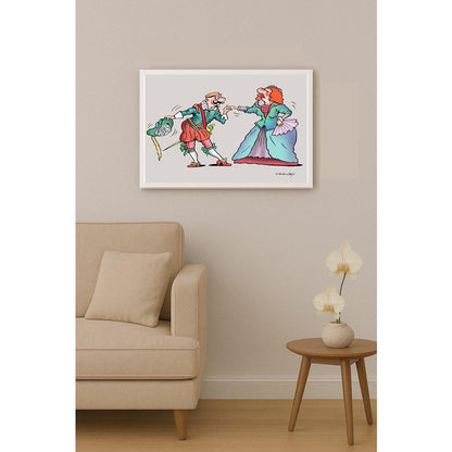 Olexander Dubovskyi Mermaid Kişiye Özel Sertifikalı Sınırlı Fine Art Karikatür Baskı CAD00026