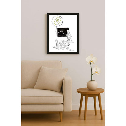 İzel Rozental Euro Enerji Kişiye Özel Sertifikalı Sınırlı Fine Art Karikatür Baskı CAD00069