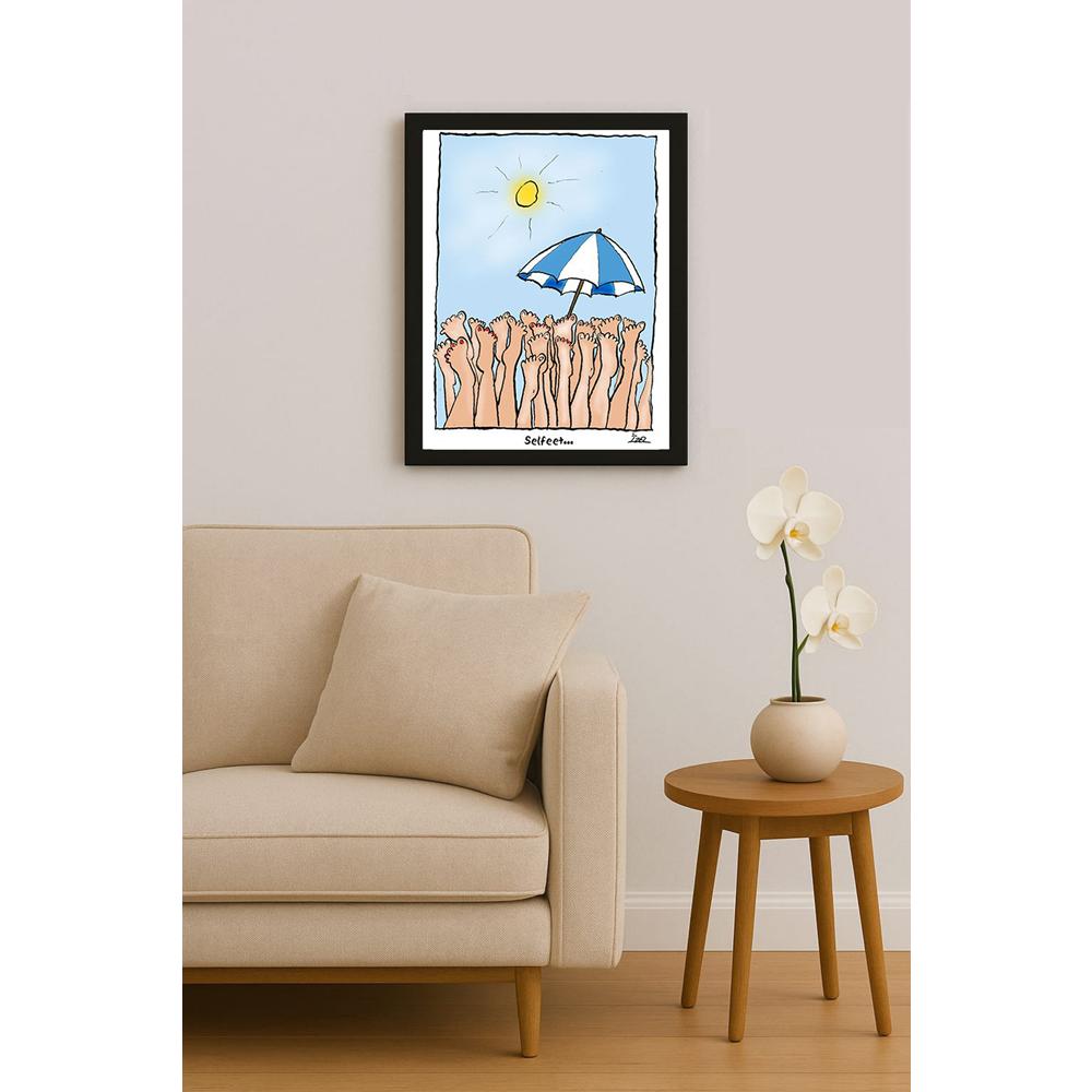 İzel Rozental We are on Holiday Kişiye Özel Sertifikalı Sınırlı Fine Art Karikatür Baskı CAD00073