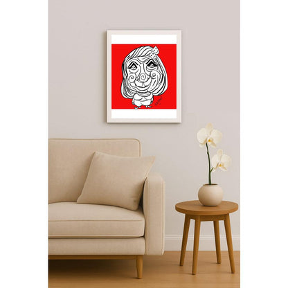 Hayati Boyacıoğlu Kişiye Özel Sertifikalı Sınırlı Fine Art Karikatür Baskı CAD00078