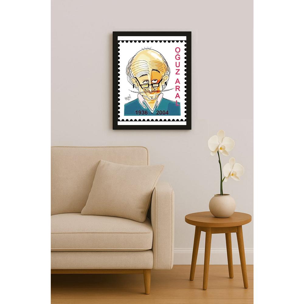 Hayati Boyacıoğlu Kişiye Özel Sertifikalı Sınırlı Fine Art Karikatür Baskı CAD00084