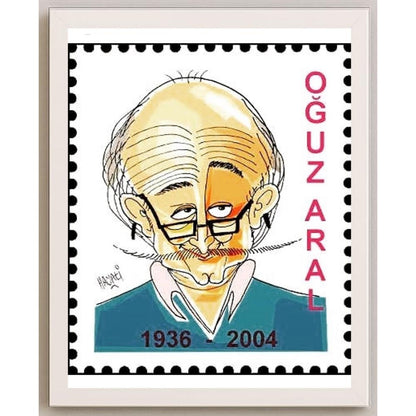 Hayati Boyacıoğlu Kişiye Özel Sertifikalı Sınırlı Fine Art Karikatür Baskı CAD00084