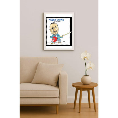 Hayati Boyacıoğlu Kişiye Özel Sertifikalı Sınırlı Fine Art Karikatür Baskı CAD00087