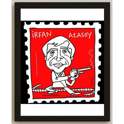 Hayati Boyacıoğlu Kişiye Özel Sertifikalı Sınırlı Fine Art Karikatür Baskı CAD00090