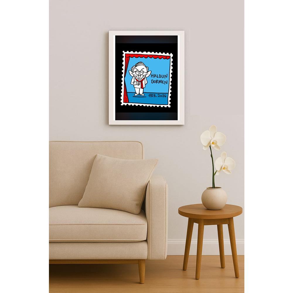 Hayati Boyacıoğlu Kişiye Özel Sertifikalı Sınırlı Fine Art Karikatür Baskı CAD00091