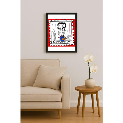 Hayati Boyacıoğlu Kişiye Özel Sertifikalı Sınırlı Fine Art Karikatür Baskı CAD00093