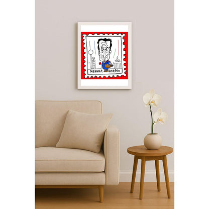 Hayati Boyacıoğlu Kişiye Özel Sertifikalı Sınırlı Fine Art Karikatür Baskı CAD00093