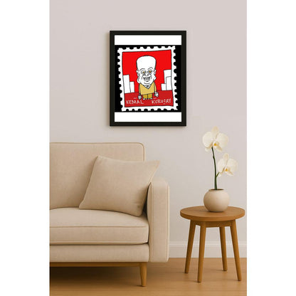 Hayati Boyacıoğlu Kişiye Özel Sertifikalı Sınırlı Fine Art Karikatür Baskı CAD00098