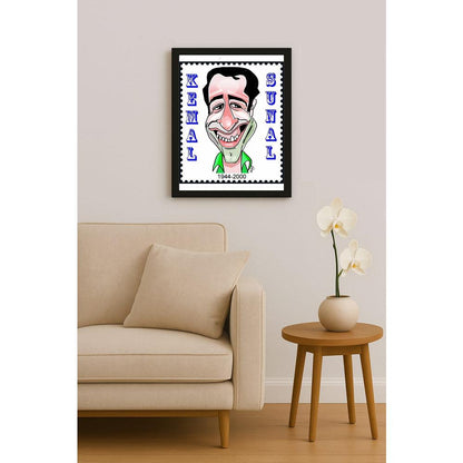 Hayati Boyacıoğlu Kişiye Özel Sertifikalı Sınırlı Fine Art Karikatür Baskı CAD00106