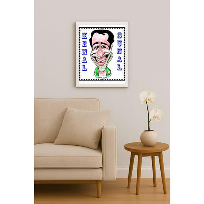 Hayati Boyacıoğlu Kişiye Özel Sertifikalı Sınırlı Fine Art Karikatür Baskı CAD00106