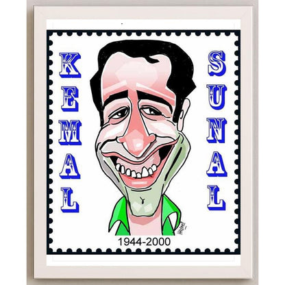 Hayati Boyacıoğlu Kişiye Özel Sertifikalı Sınırlı Fine Art Karikatür Baskı CAD00106