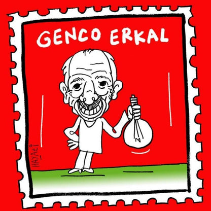 Hayati Boyacıoğlu Kişiye Özel Sertifikalı Sınırlı Fine Art Karikatür Baskı CAD00108
