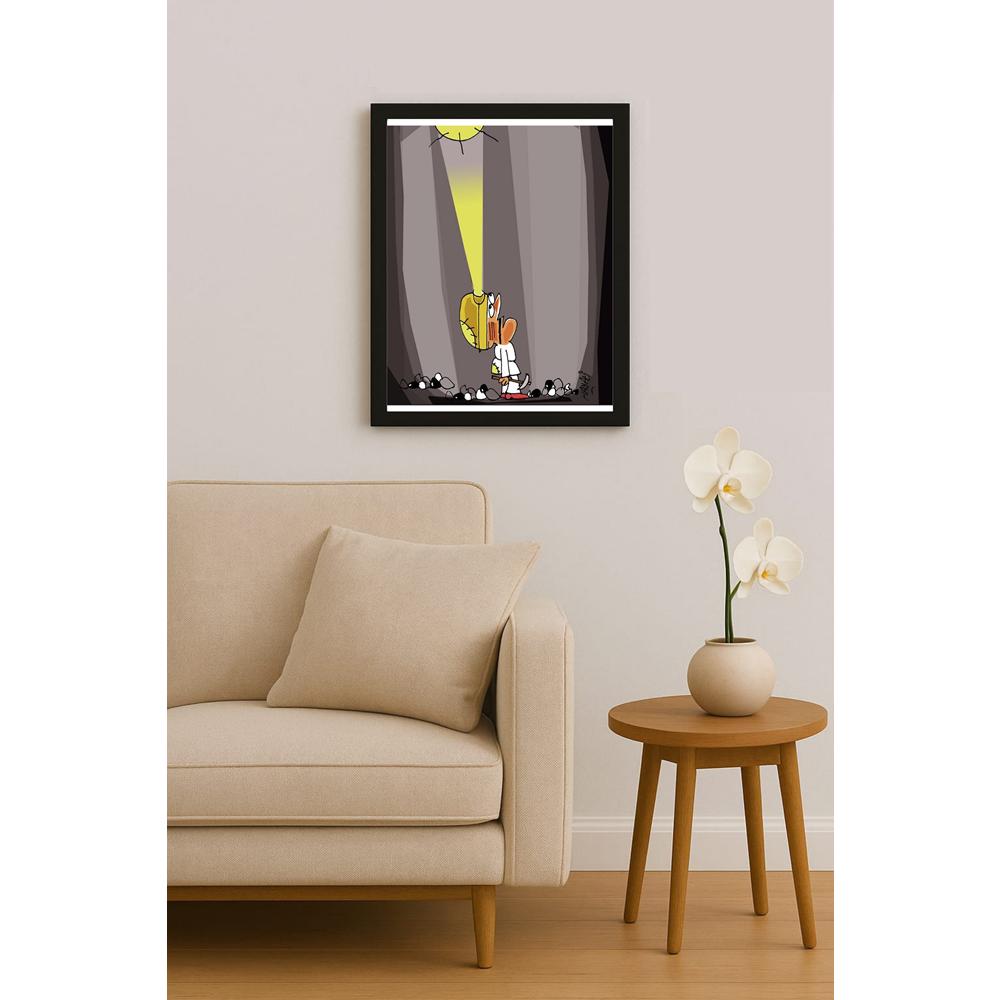 Hayati Boyacıoğlu Kişiye Özel Sertifikalı Sınırlı Fine Art Karikatür Baskı CAD00112