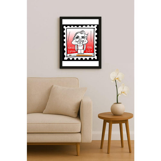 Hayati Boyacıoğlu Kişiye Özel Sertifikalı Sınırlı Fine Art Karikatür Baskı CAD00113