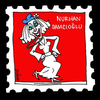 Hayati Boyacıoğlu Kişiye Özel Sertifikalı Sınırlı Fine Art Karikatür Baskı CAD00115