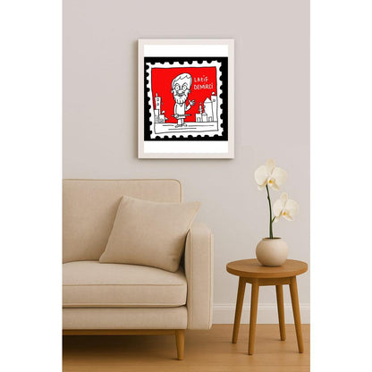 Hayati Boyacıoğlu Kişiye Özel Sertifikalı Sınırlı Fine Art Karikatür Baskı CAD00119