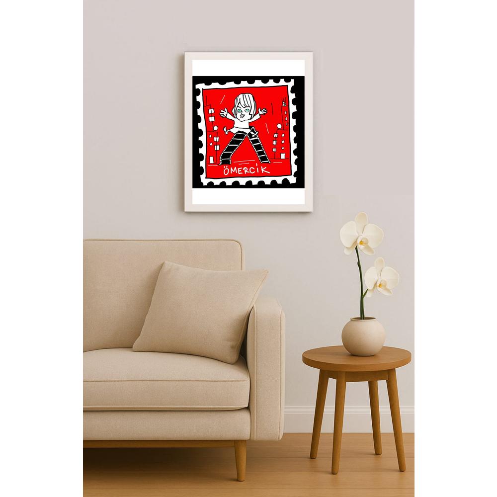 Hayati Boyacıoğlu Kişiye Özel Sertifikalı Sınırlı Fine Art Karikatür Baskı CAD00121