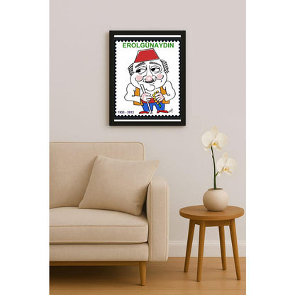 Hayati Boyacıoğlu Kişiye Özel Sertifikalı Sınırlı Fine Art Karikatür Baskı CAD00122