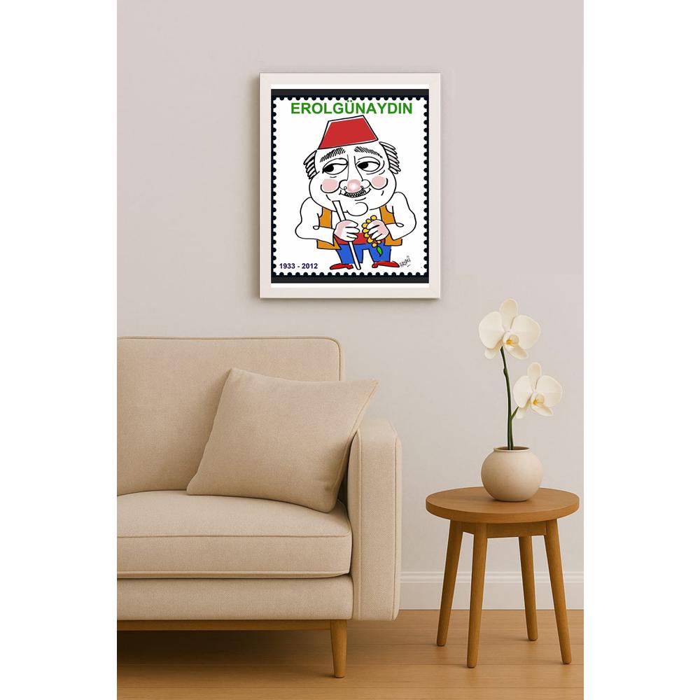 Hayati Boyacıoğlu Kişiye Özel Sertifikalı Sınırlı Fine Art Karikatür Baskı CAD00122