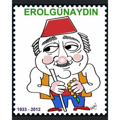 Hayati Boyacıoğlu Kişiye Özel Sertifikalı Sınırlı Fine Art Karikatür Baskı CAD00122