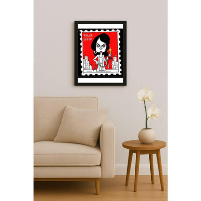 Hayati Boyacıoğlu Kişiye Özel Sertifikalı Sınırlı Fine Art Karikatür Baskı CAD00123