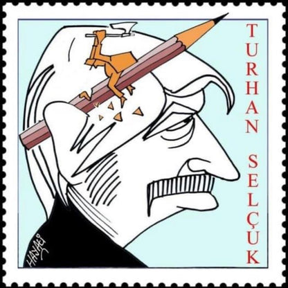 Hayati Boyacıoğlu Kişiye Özel Sertifikalı Sınırlı Fine Art Karikatür Baskı CAD00124