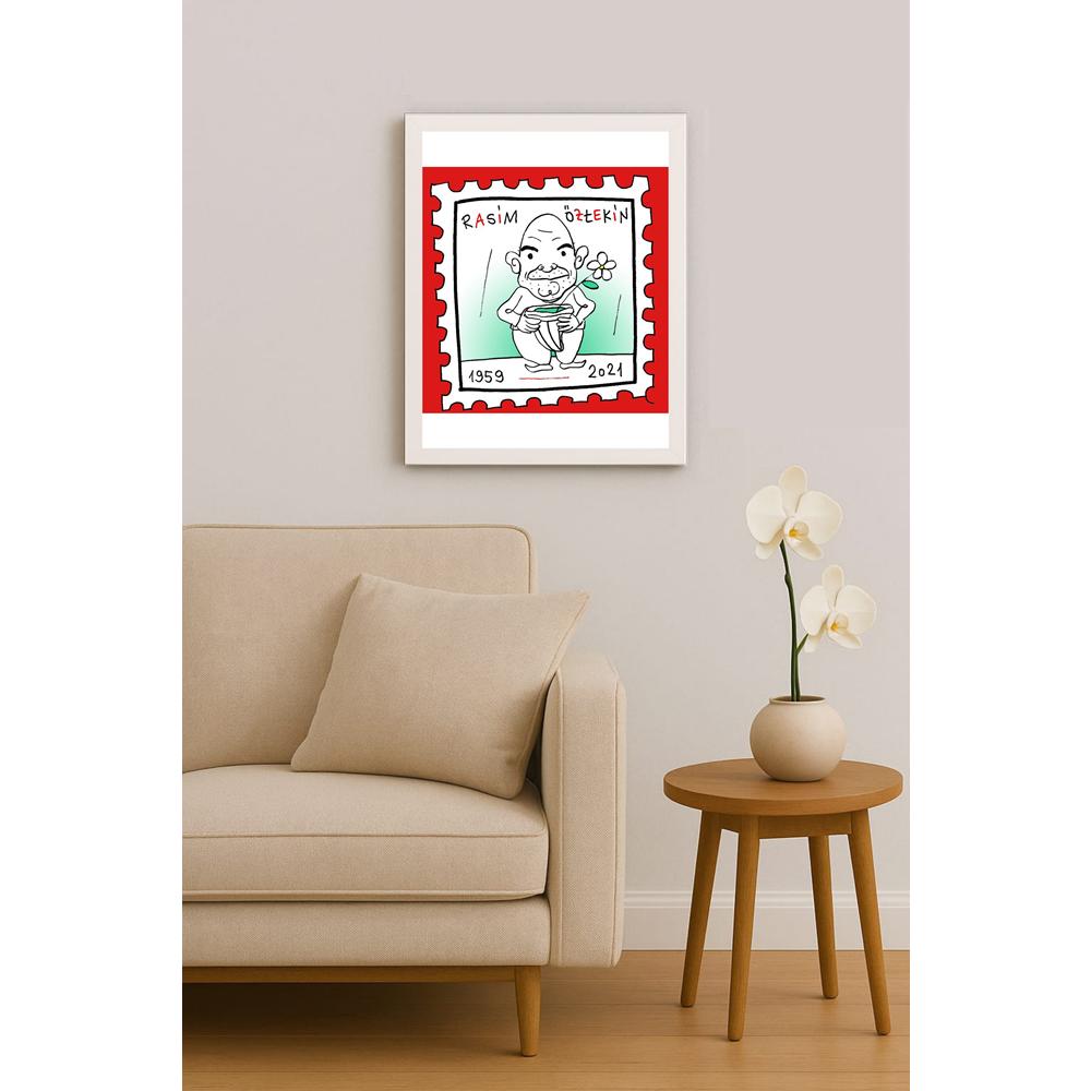 Hayati Boyacıoğlu Kişiye Özel Sertifikalı Sınırlı Fine Art Karikatür Baskı CAD00125