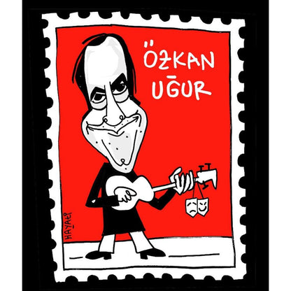 Hayati Boyacıoğlu Kişiye Özel Sertifikalı Sınırlı Fine Art Karikatür Baskı CAD00126